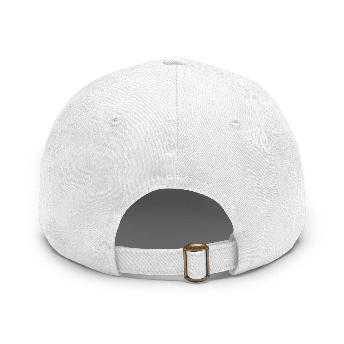 Mr. Puntastic Dad Hat with Leather Patch (Rectangle)