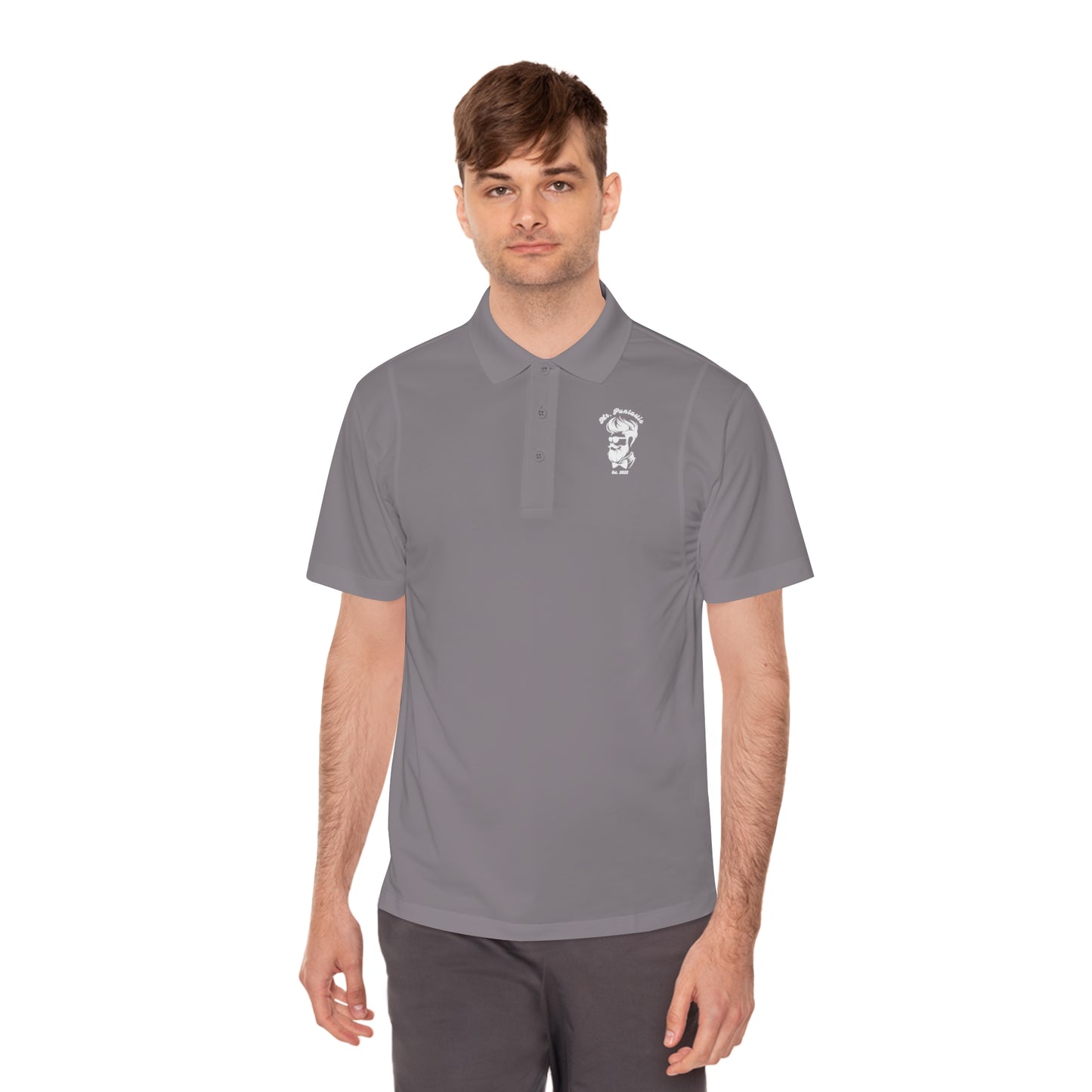 Mr. Puntastic Men's Sport Polo Shirt