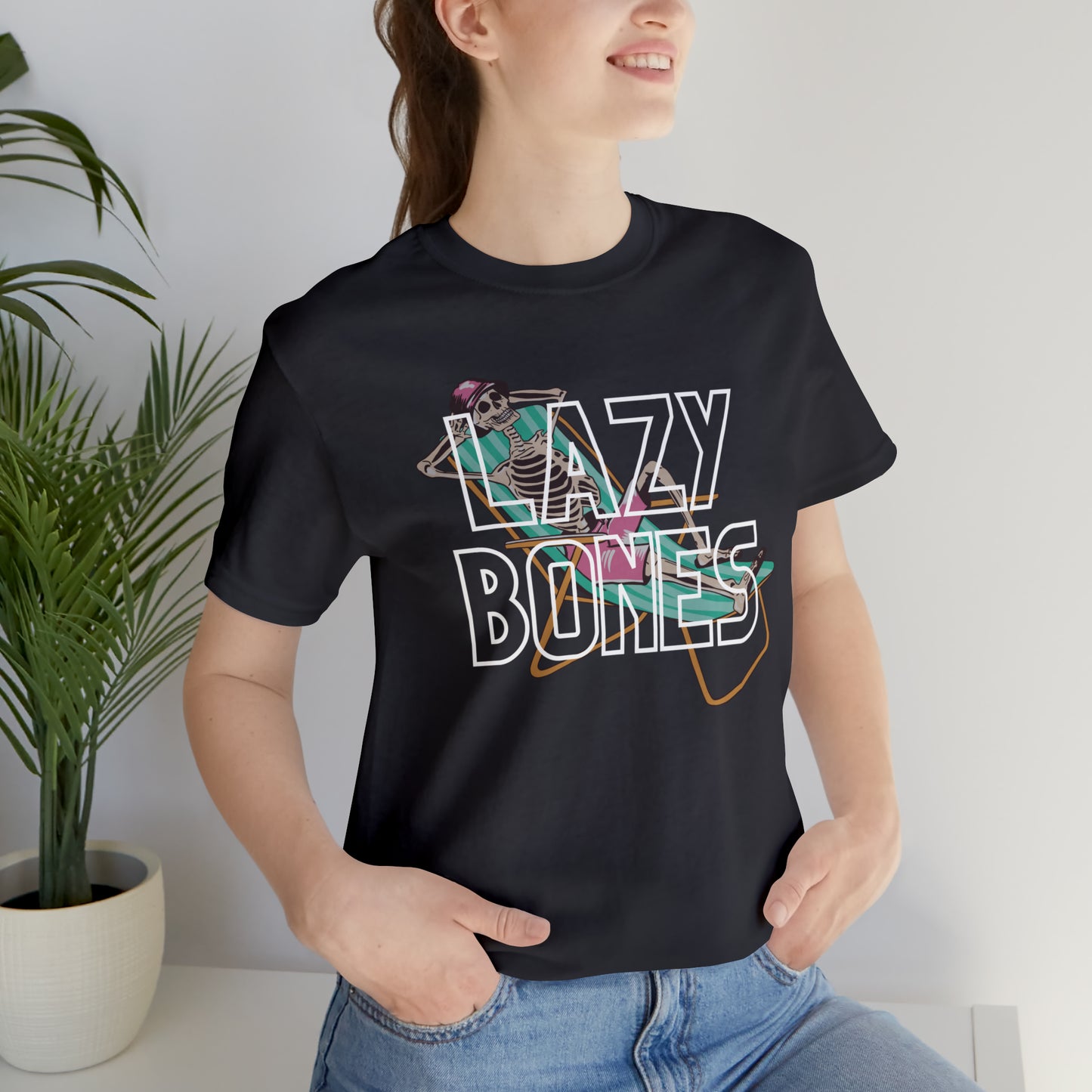 Lazy Bones Unisex Jersey Short Sleeve Tee