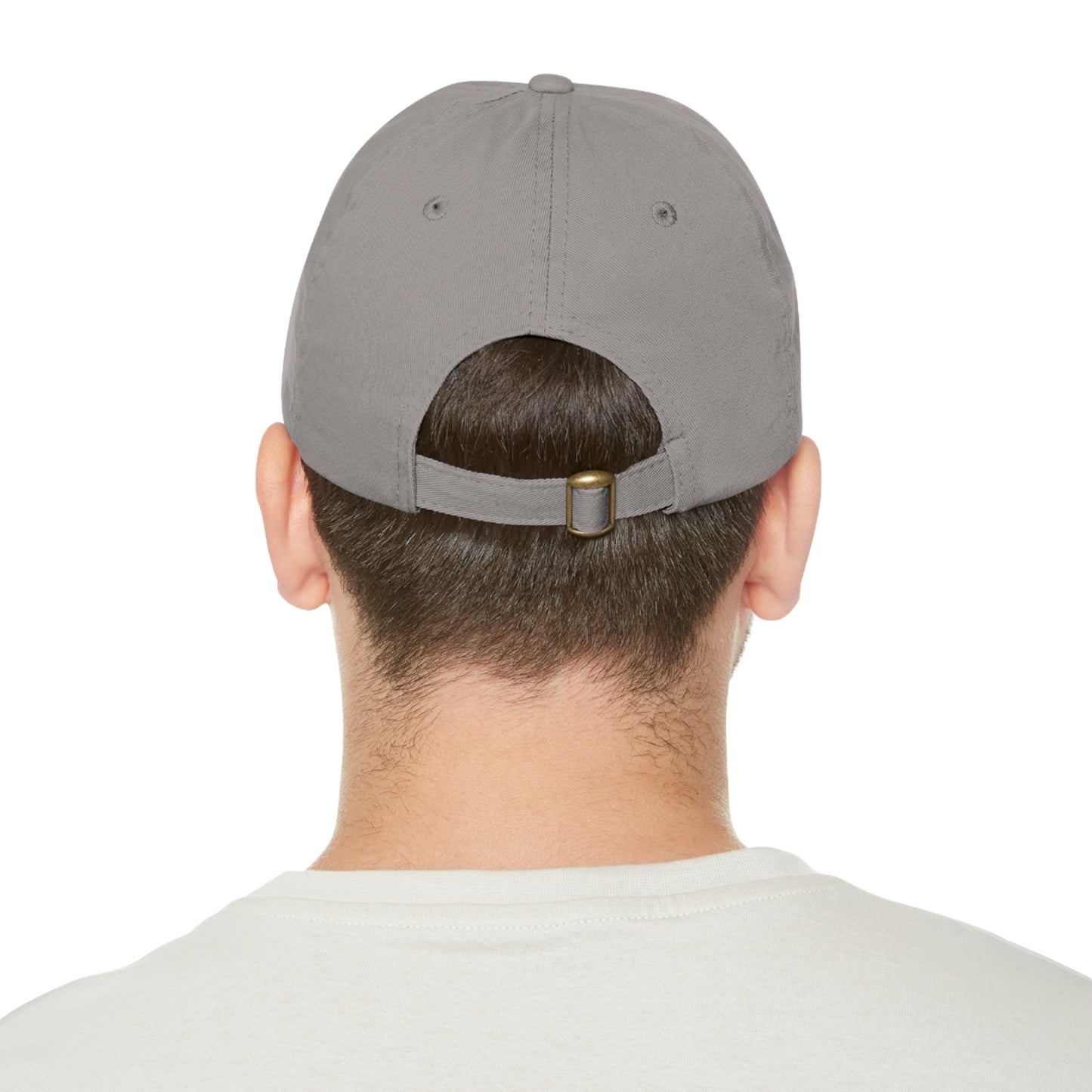 Mr. Puntastic Dad Hat with Leather Patch (Rectangle)