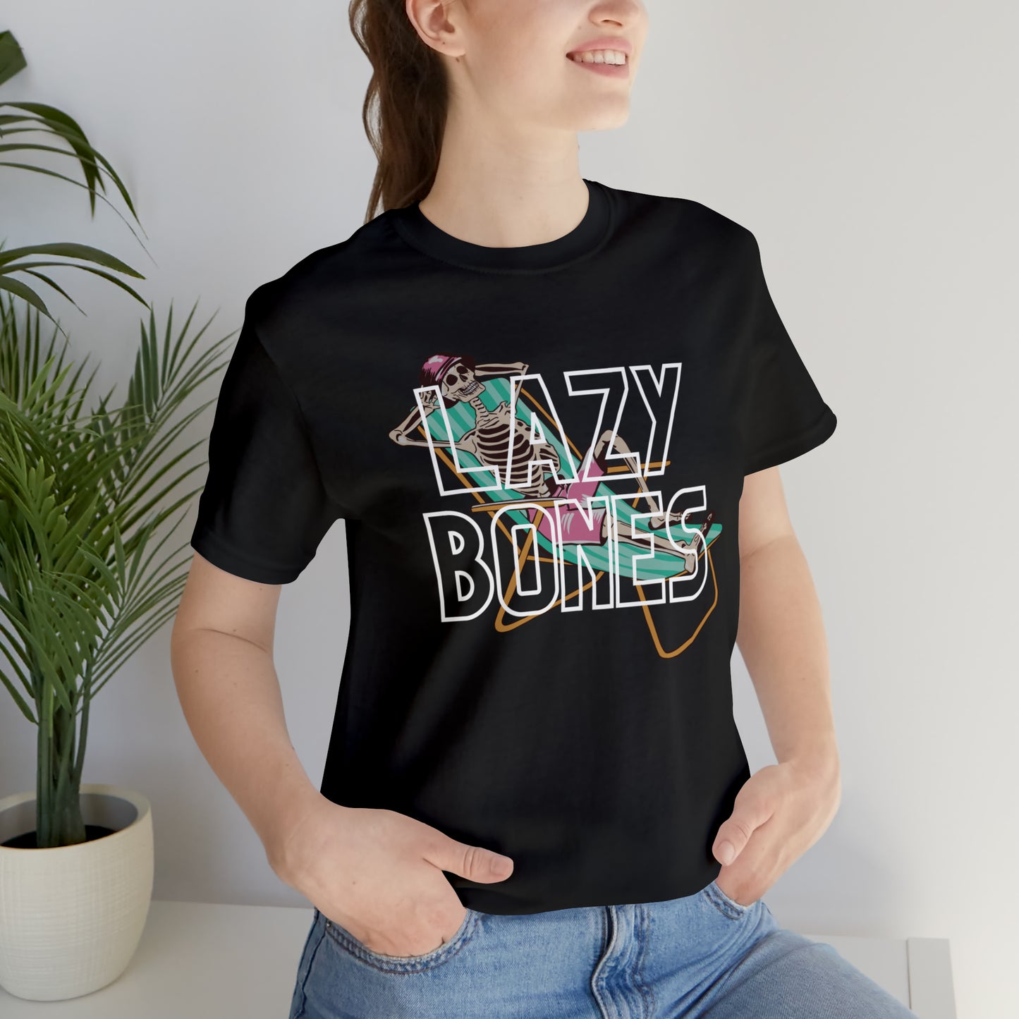 Lazy Bones Unisex Jersey Short Sleeve Tee