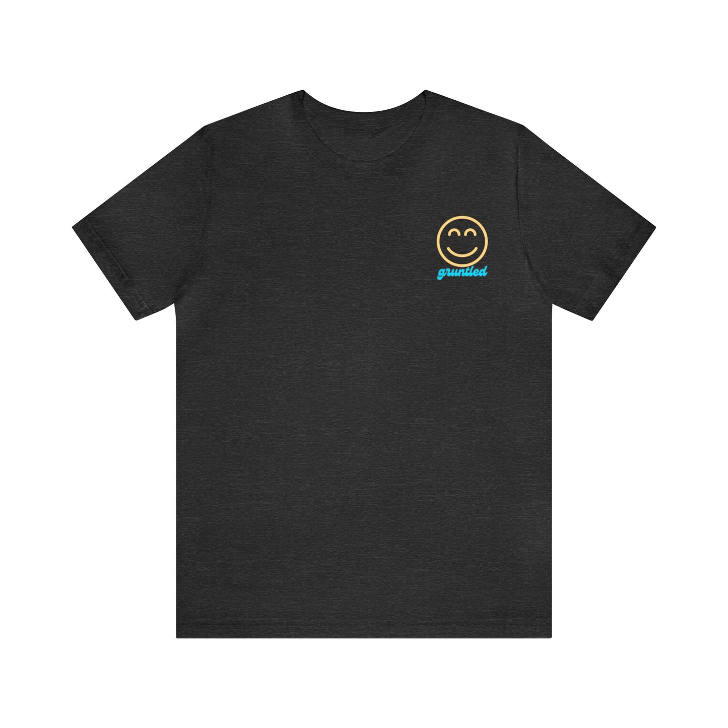 Gruntled Face - The Opposite of Disgruntled Unisex Jersey Short Sleeve Tee
