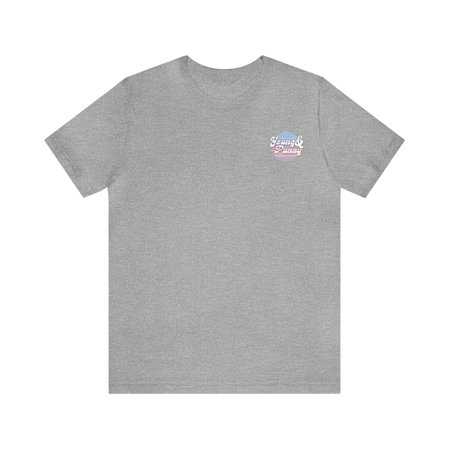 Young & Punny Unisex Jersey Short Sleeve Tee