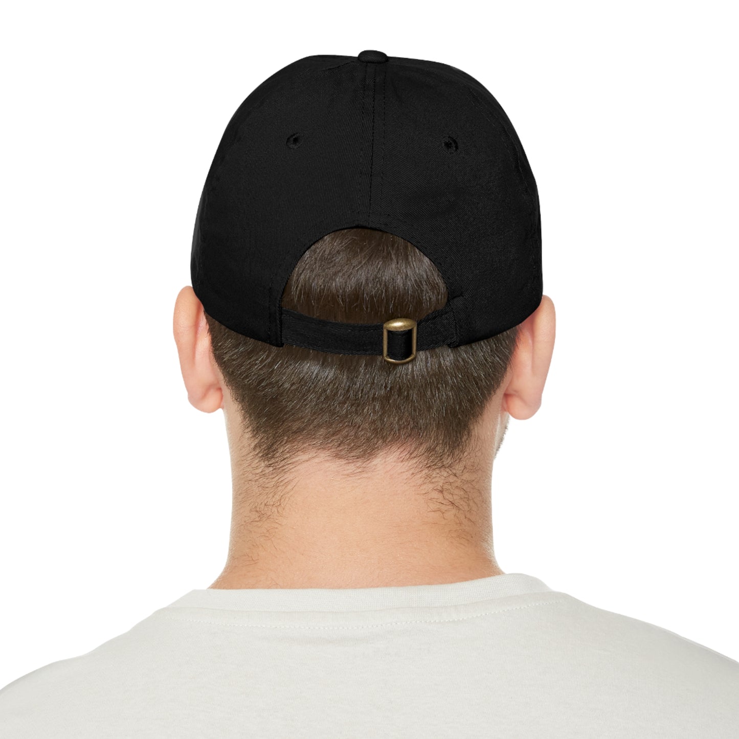 Mr. Puntastic Dad Hat with Leather Patch (Rectangle)