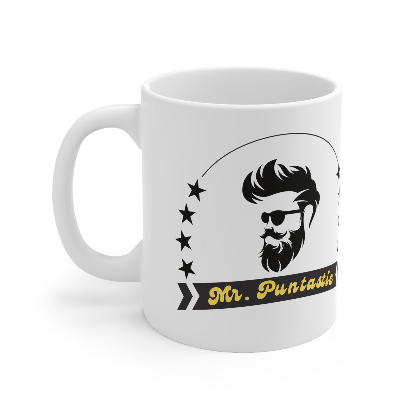 Mr. Puntastic Ceramic Mug 11oz